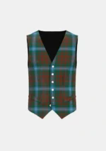 Phelan Tartan Waistcoat Front