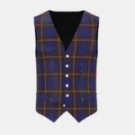 Potts Tartan Waistcoat Front