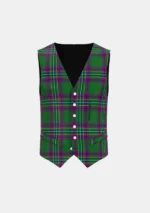 Powell Tartan Waistcoat Front