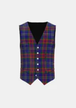 Prentice M Tartan Waistcoat Front