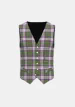 Prickly Thistle Tartan Waistcoat Front
