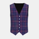 Pride of Fife Tartan Waistcoat Front