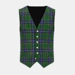 Pringle Tartan Waistcoat Front