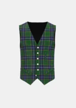 Pringle Tartan Waistcoat Front