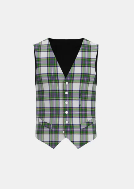 Pritchard Tartan Waistcoat Front