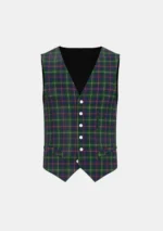 Purves Tartan Waistcoat Front