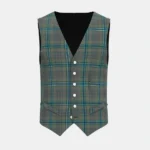 Quebec Plaid du Clan Tartan Waistcoat Front