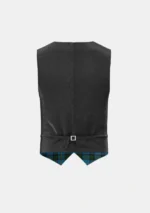 Quinn Tartan Waistcoat Back