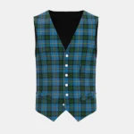 Quinn Tartan Waistcoat Front