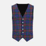 Rabbie Burns Tartan Waistcoat Front