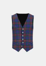 Rabbie Burns Tartan Waistcoat Front