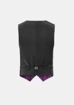 Regan Tartan Waistcoat Back