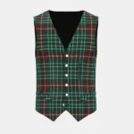 Renwick Tartan Waistcoat Front