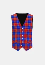Richardson Tartan Waistcoat Front