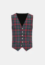 Ritchie Tartan Waistcoat Front