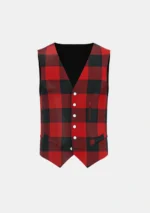 Rob Roy Macgregor Tartan Waistcoat Front