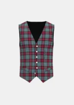 Rob Roy Tartan Waistcoat Front