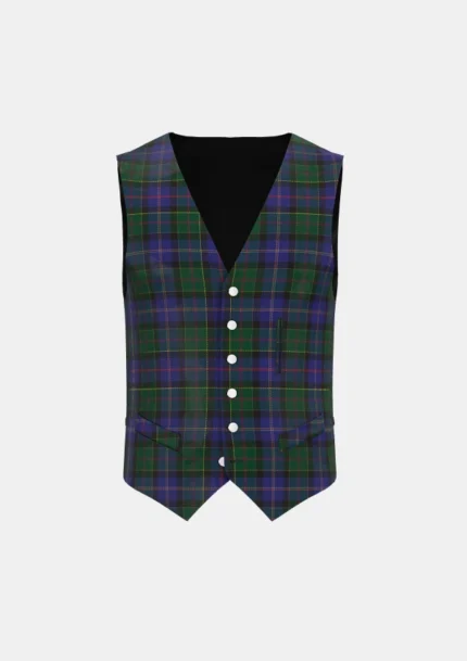 Robb Tartan Waistcoat Front