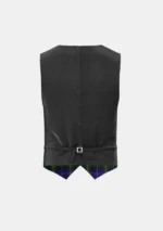 Robson Steve Tartan Waistcoat Back