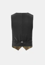 Rogers C Tartan Waistcoat Back