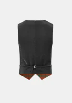 Ross David Tartan Waistcoat Back
