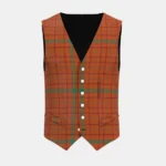 Ross David Tartan Waistcoat Front