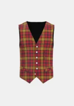 Rourke-Frew Tartan Waistcoat Front