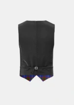Russian Scottish Tartan Waistcoat Back