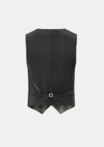 Saunders Tartan Waistcoat Back