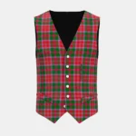 Scobie Tartan Waistcoat Front