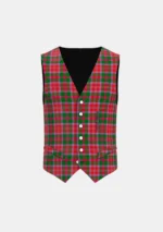 Scobie Tartan Waistcoat Front