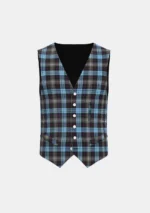 Scotsburn Croft Tartan Waistcoat Front
