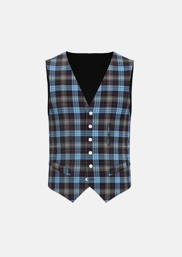 Scotsburn Croft Tartan Waistcoat Front Scotsburn Croft Tartan Waistcoat Front