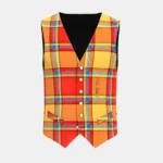 Scrimgeour Tartan Waistcoat Front