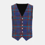 Selkirk Tartan Waistcoat Front