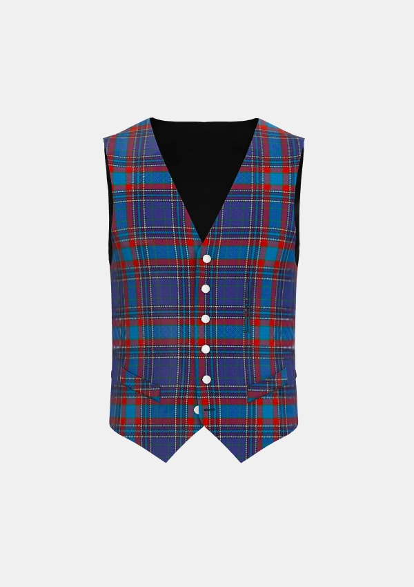 Selkirk Tartan Waistcoat Front Selkirk Tartan Waistcoat Front