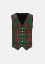 Shearer Tartan Waistcoat Front
