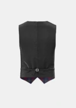 Shields J & Family Tartan Waistcoat Back