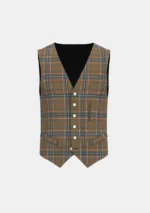 Spencer Tartan Waistcoat Front