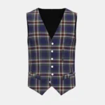 Spirit of Loch Tay Tartan Waistcoat Front
