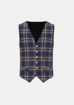Spirit of Loch Tay Tartan Waistcoat Front