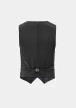 Spirit of Shetland Tartan Waistcoat Back