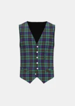 Stephenson Tartan Waistcoat Front