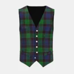 Stewart Old Tartan Waistcoat Front