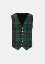 Stewart Old Tartan Waistcoat Front