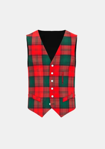 Stewart of Atholl Tartan Waistcoat Front