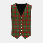 Strang Tartan Waistcoat Front