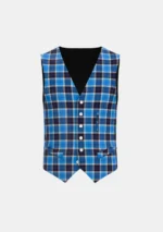 Strathclyde Tartan Waistcoat Front