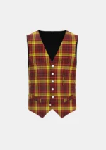 Thom Calum Tartan Waistcoat Front