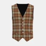 Tinkler Andrew Tartan Waistcoat Front